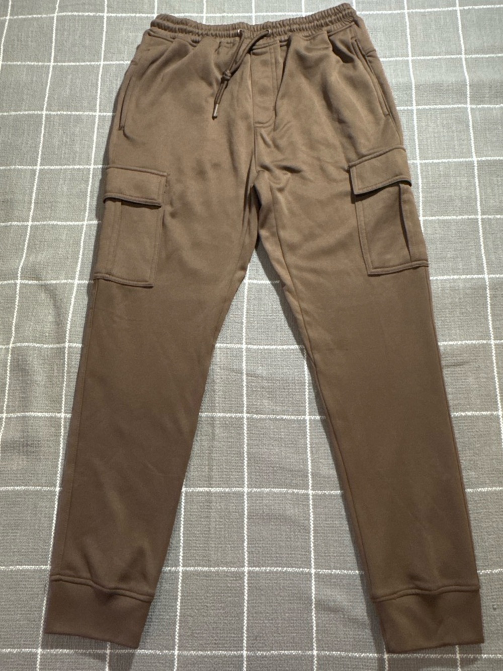 burnside Women's Cargo Jogger Pants - Brown